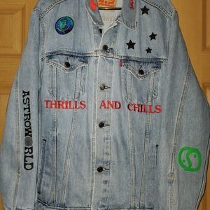*RARE* Travis Scott Astroworld Levi's Denim Jacket